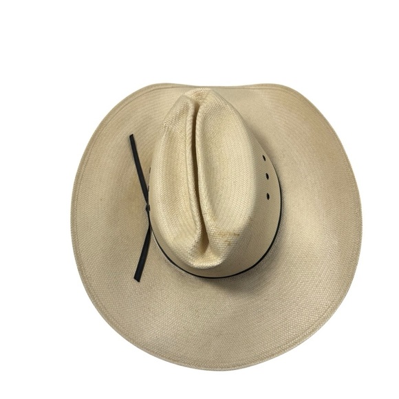 Stetson John B Stetson cowboy hat genuine shantung 7x 7 1/4 - Picture 3 of 7